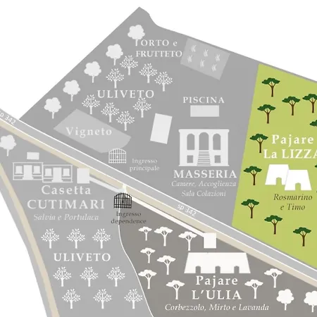 Alloggio per agriturismo Cuti Mari *