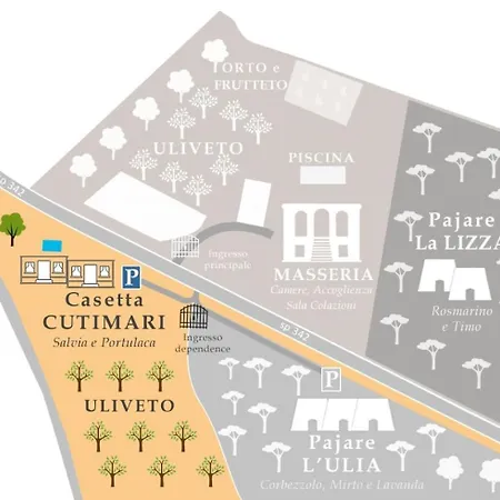 Alloggio per agriturismo Cuti Mari Otranto